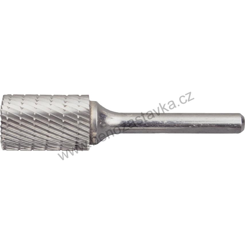 Fréza obrysová karbidová 6x19 st.6mm sek 3 - Válcová s čelním ozubením
