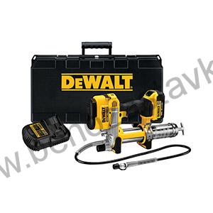 DEWALT  Aku maznice 18V XR 1x4,0 Ah + 12ks kartuší LV 2-3