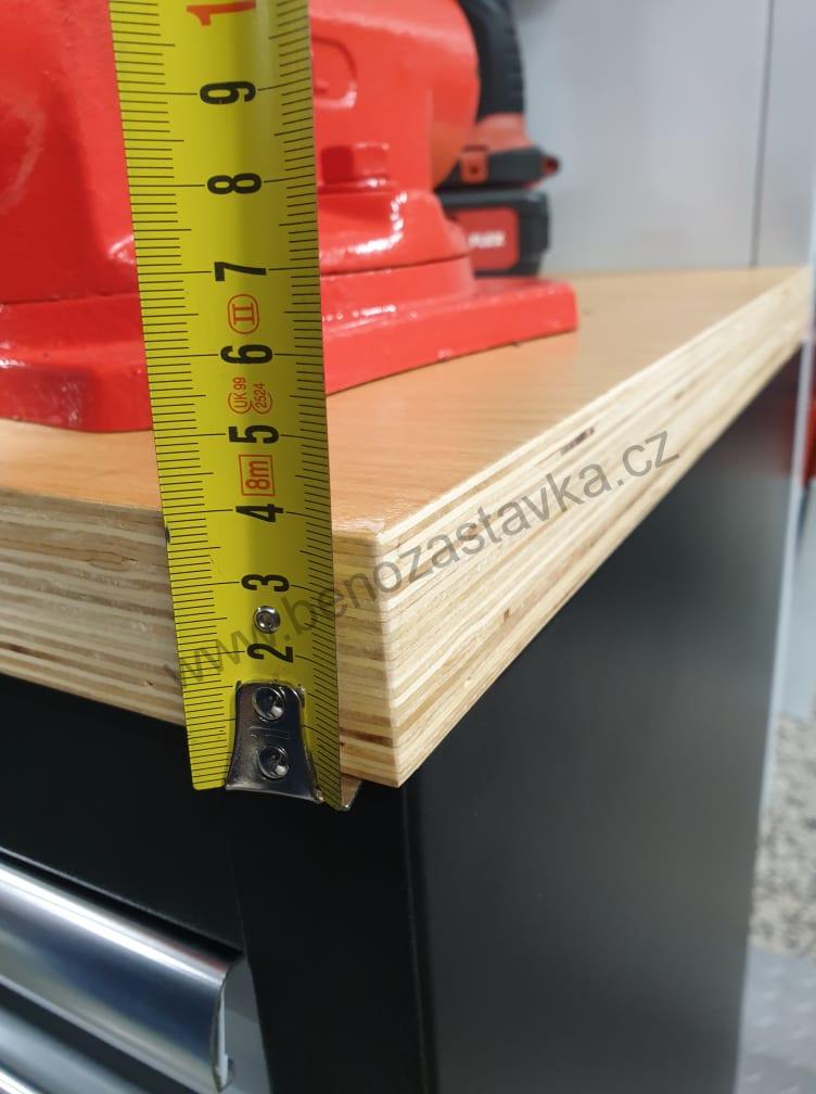 Dílenská stěna FERVI - 1960x498x2000 mm