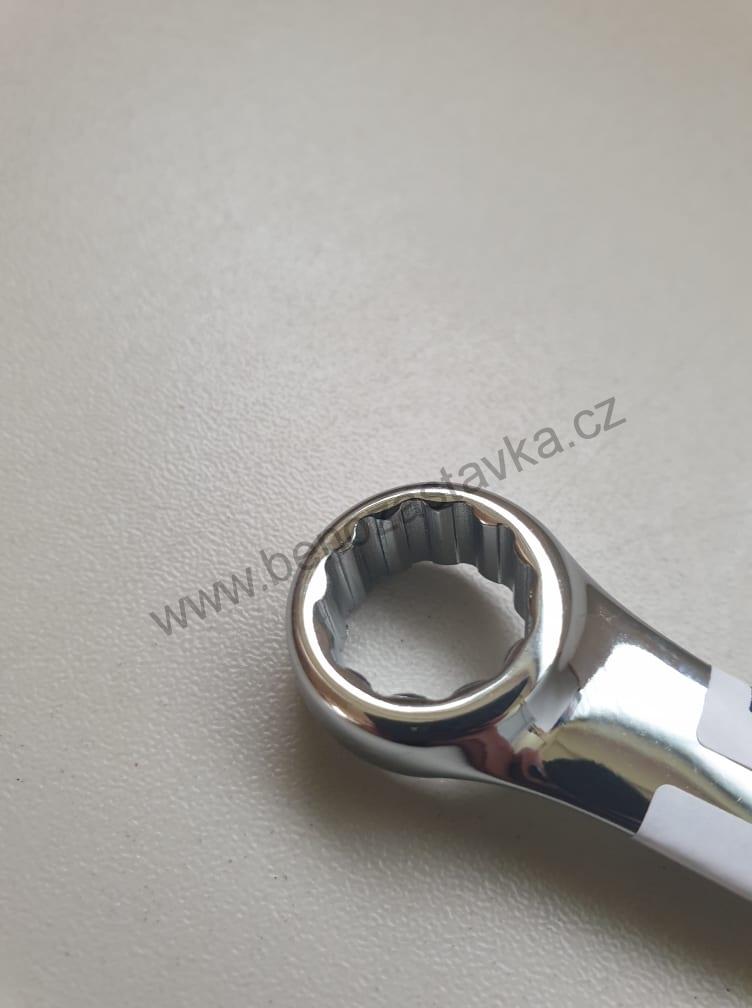 Očkoplochý klíč DIN 3113/leštěný - 13mm - FERVI