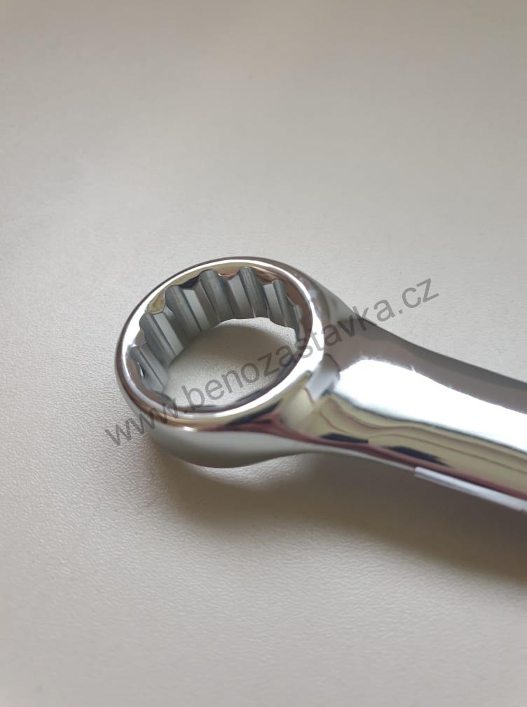 Očkoplochý klíč DIN 3113/leštěný - 24mm - FERVI