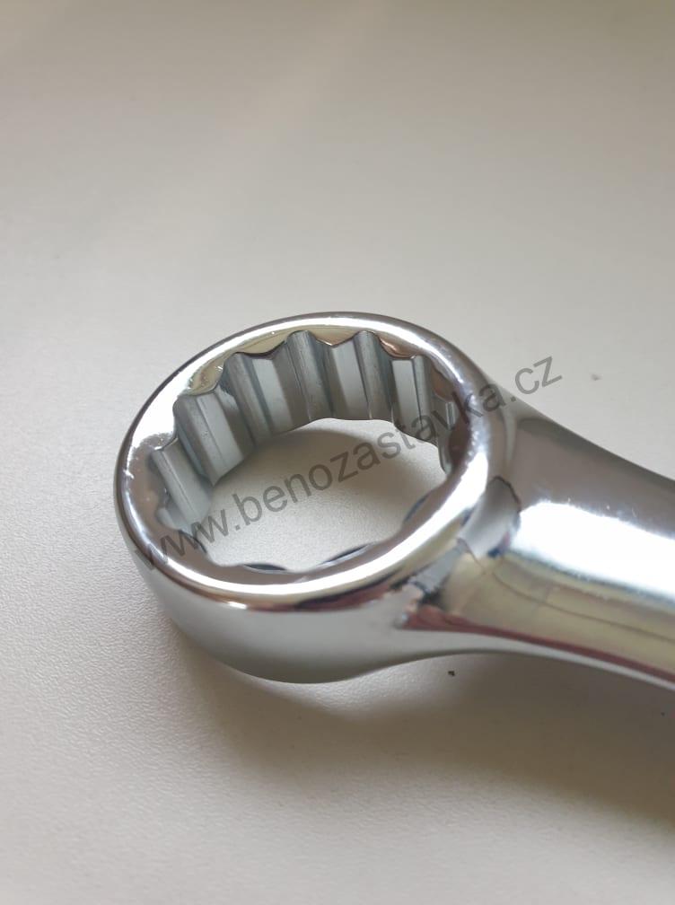 Očkoplochý klíč DIN 3113/leštěný - 41mm - FERVI