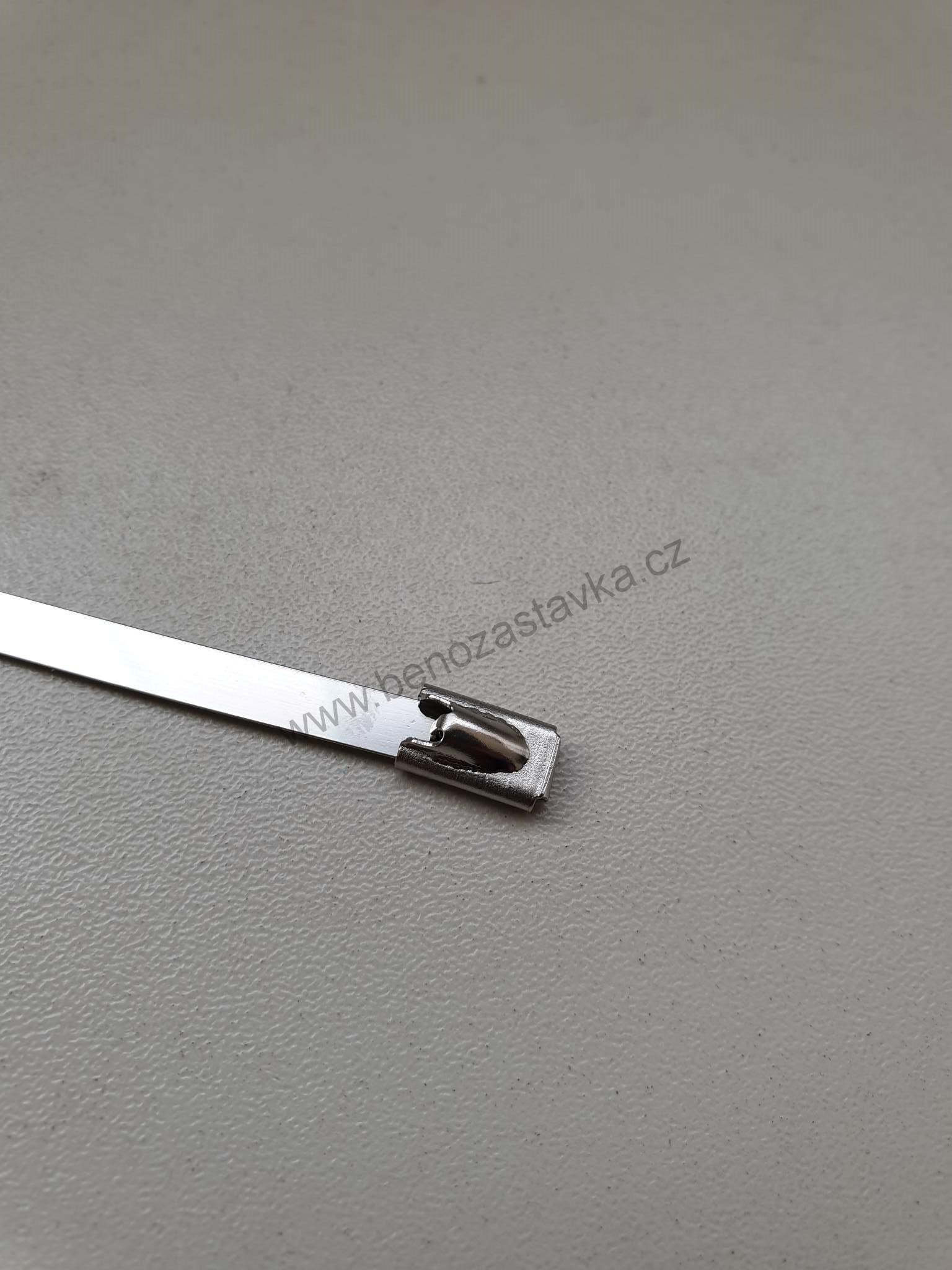 Pásky stahovací nerezové 350x4,6mm 50ks