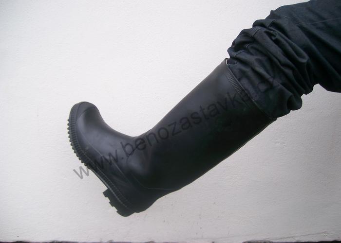 Holínky černé válené - Slovensko - velikost 46/11