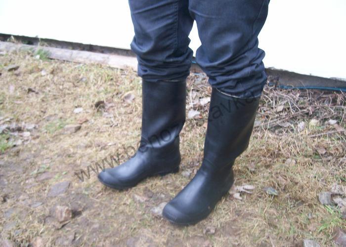 Holínky černé válené - Slovensko - velikost 46/11