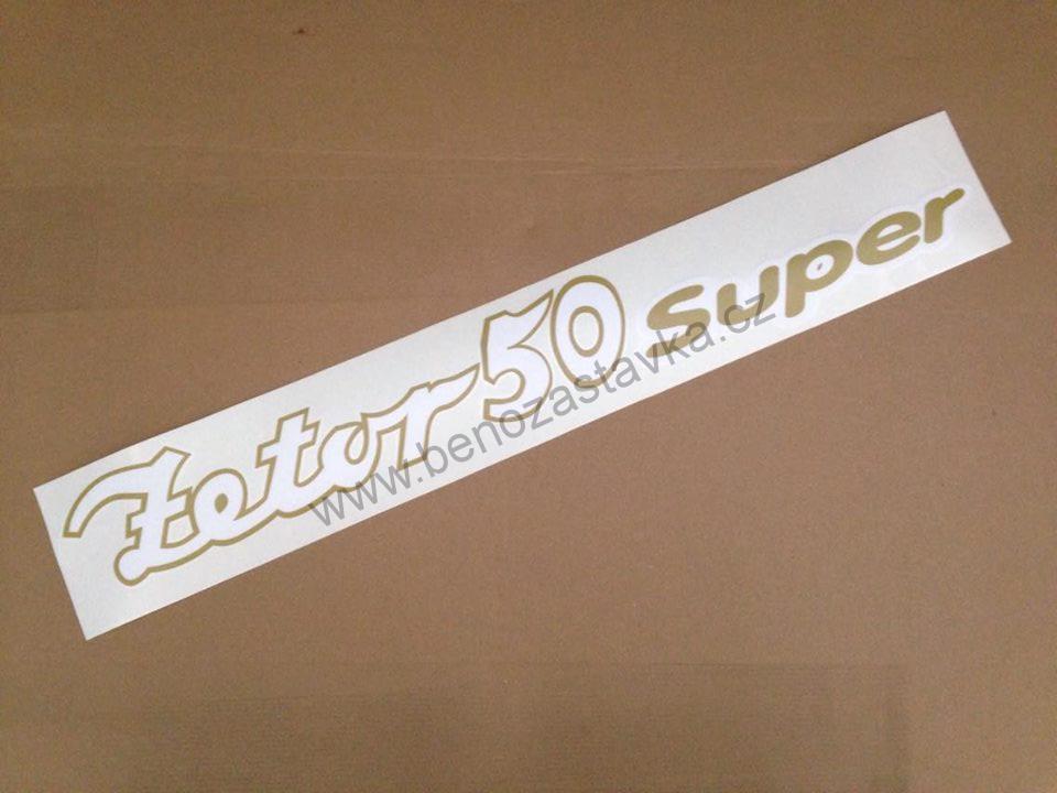 Boční nápis velký - Zetor 50 Super