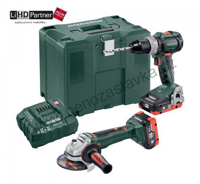 Combo set 2.4.7 SB 18 LT BL + WB 18 LTX BL (1x4.0Ah LiHD + 1 x 5.5 Ah LiHD)
