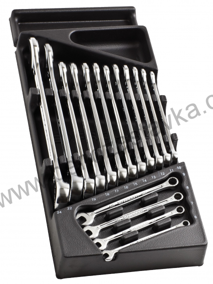 Modul s 16 očkoplochými klíči 6-24 mm