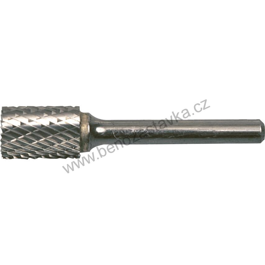 Fréza obrysová karbidová 6x16 st.6mm sek 6 - Válcová s čelním ozubením