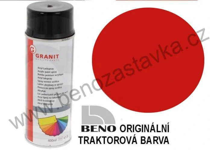 Zetor Forterra, Proxima nová červená - Originál barva - ve spreji - 400ml
