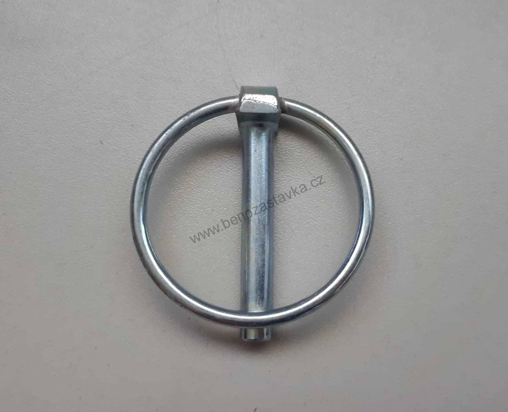 Závlačka 6 x 41 x 47 mm - oko / čep