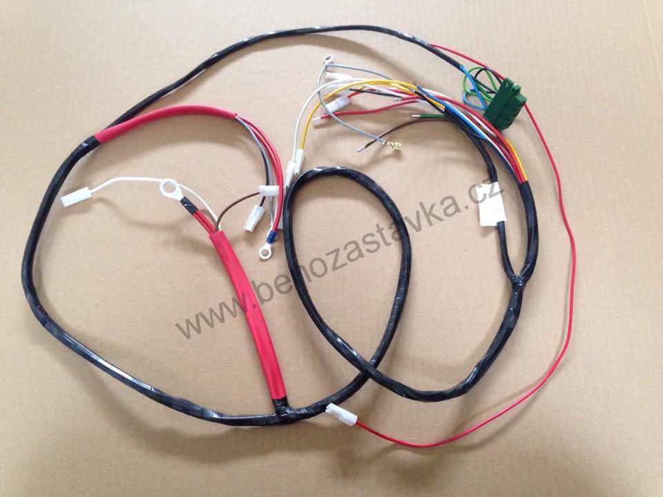 Hlavní kabel verze Alternátor - Zetor 2011 3011 4712 4718