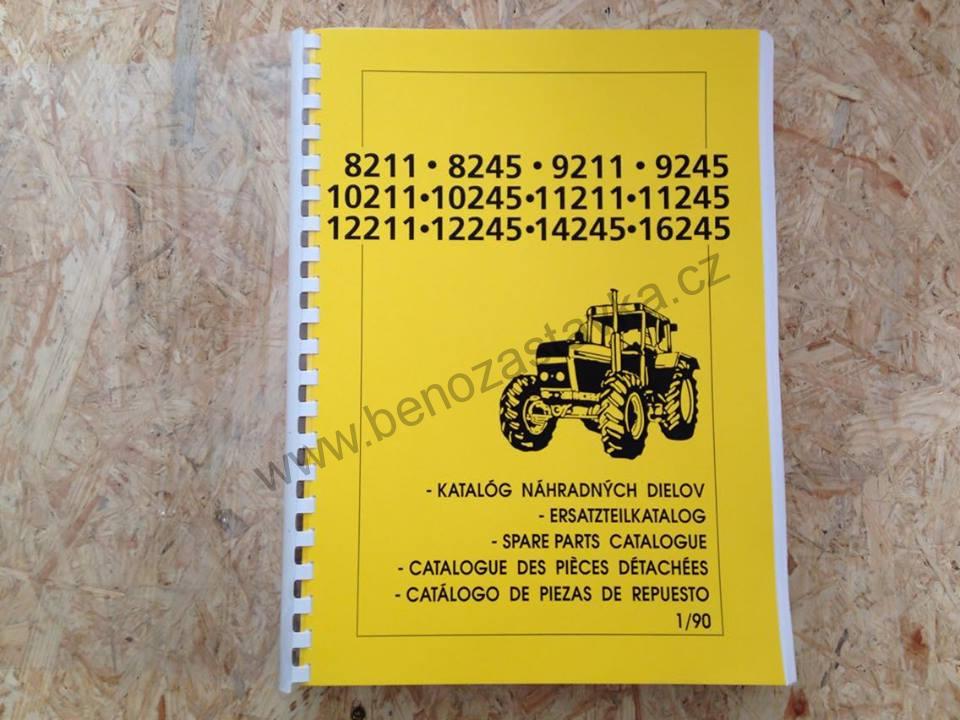 Katalog náhradních dílů Zetor 8211 8245 9211 10211 11211 11245 12211 14245 16245