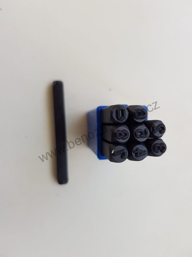 Raznice ruční -  čísla - 4.0 mm