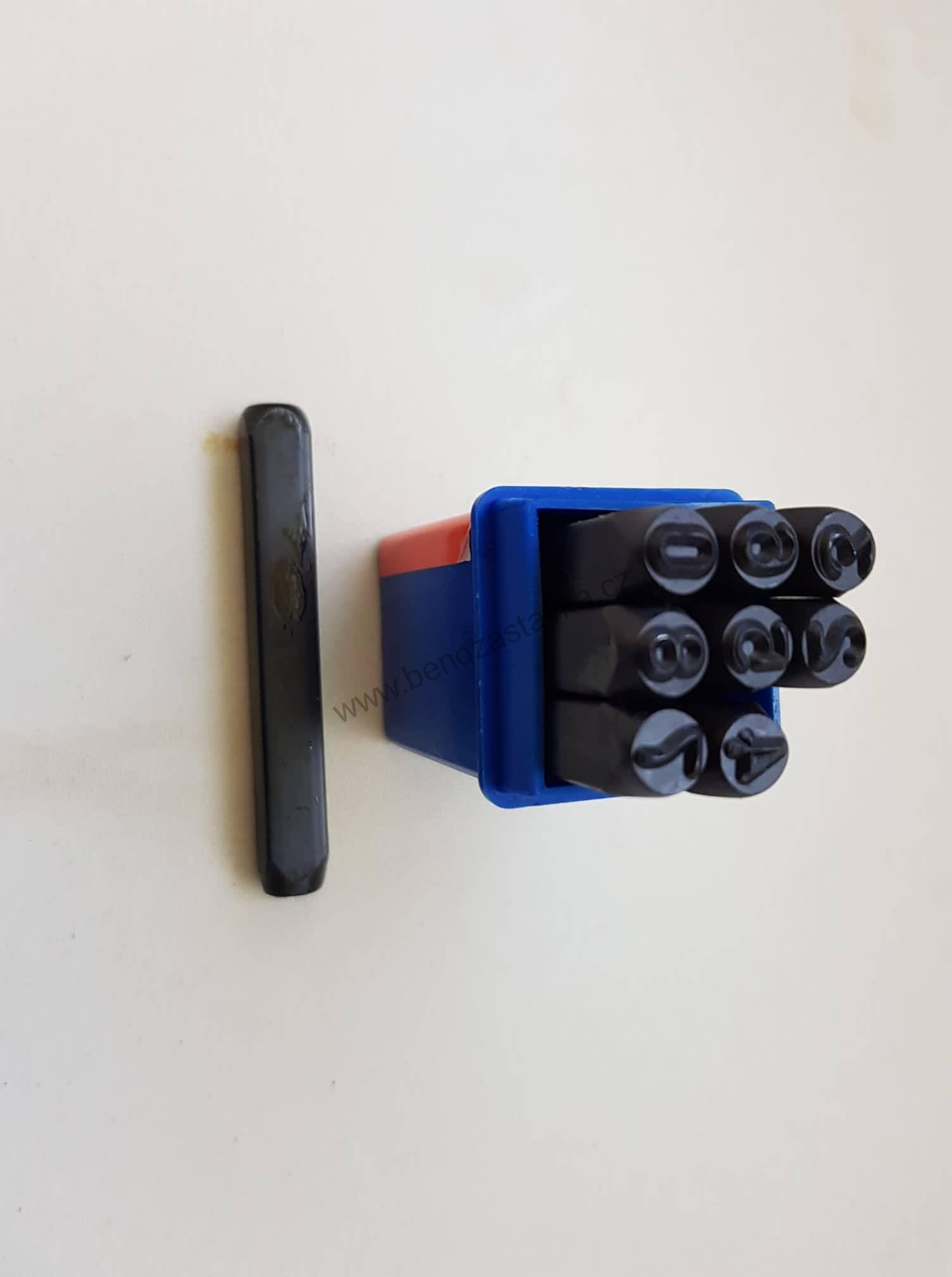 Raznice ruční - čísla - 6.0 mm