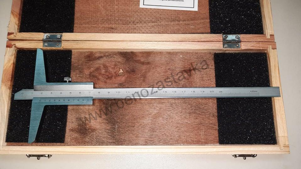 Hloubkoměr - 200 mm - DIN 862 - Fervi