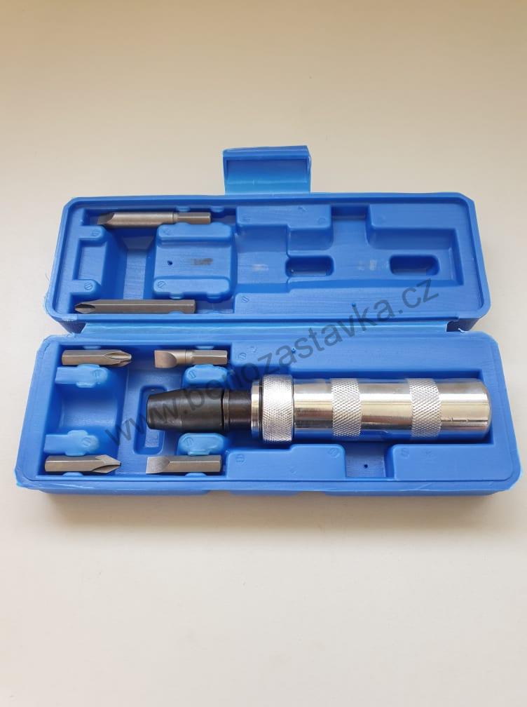 Rázový šroubovák 1/2" + 5/16" CONDOR - Sada 6 bitů