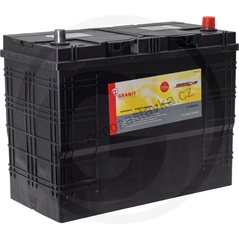 Autobaterie Endurance Line 12V 125Ah 720A - 345x172x285 - Bezúdržbová