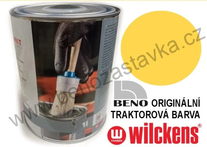 Zinkové žlutá barva - Zetor Super50, Zetor 25 - /SUPERGELB/ - 1L