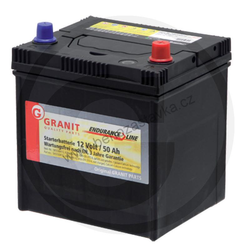 Autobaterie Endurance Line 12V 50Ah 370A - 202x173x225 - Bezúdržbová