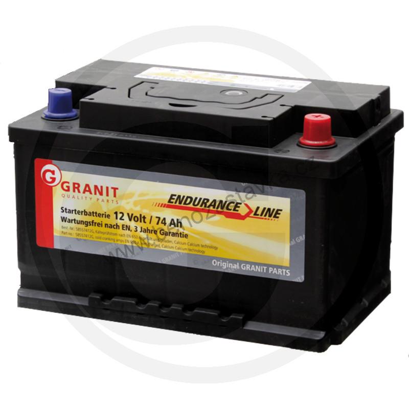 Autobaterie Endurance Line 12V 74Ah 650A - 277x175x175 - Bezúdržbová