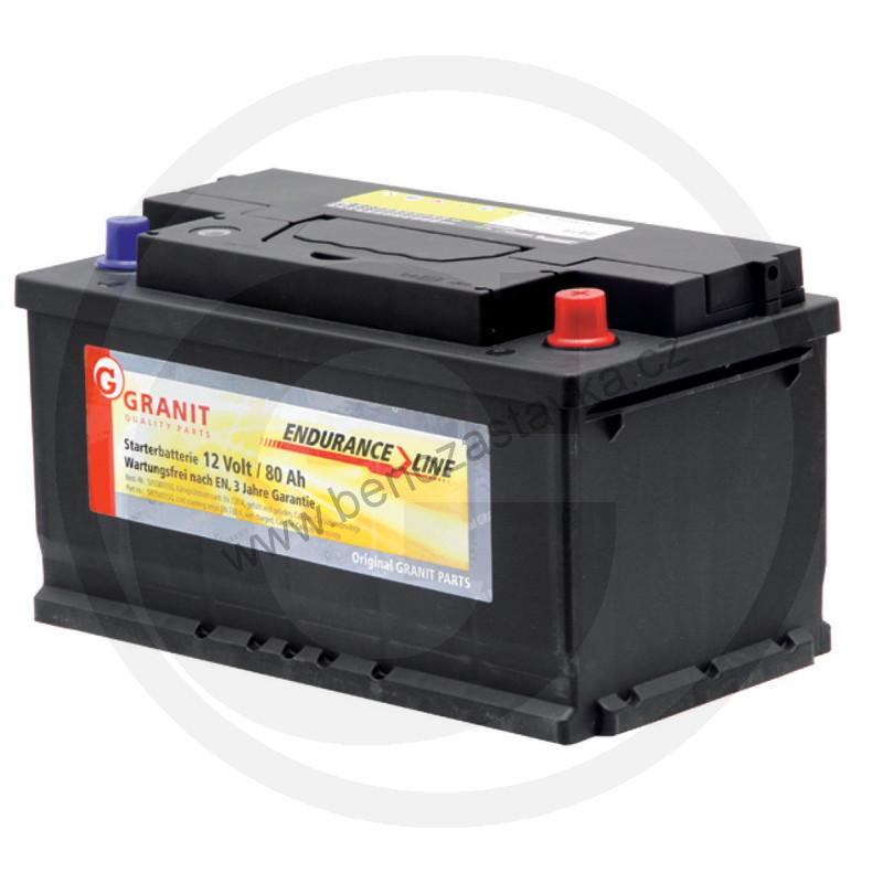 Autobaterie Endurance Line 12V 80Ah 730A - 315x175x175 - Bezúdržbová