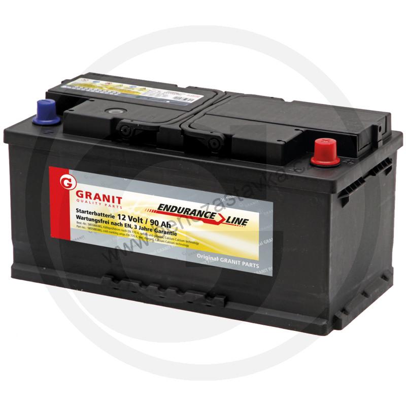 Autobaterie Endurance Line 12V 88Ah 770A - 353x175x175 - Bezúdržbová