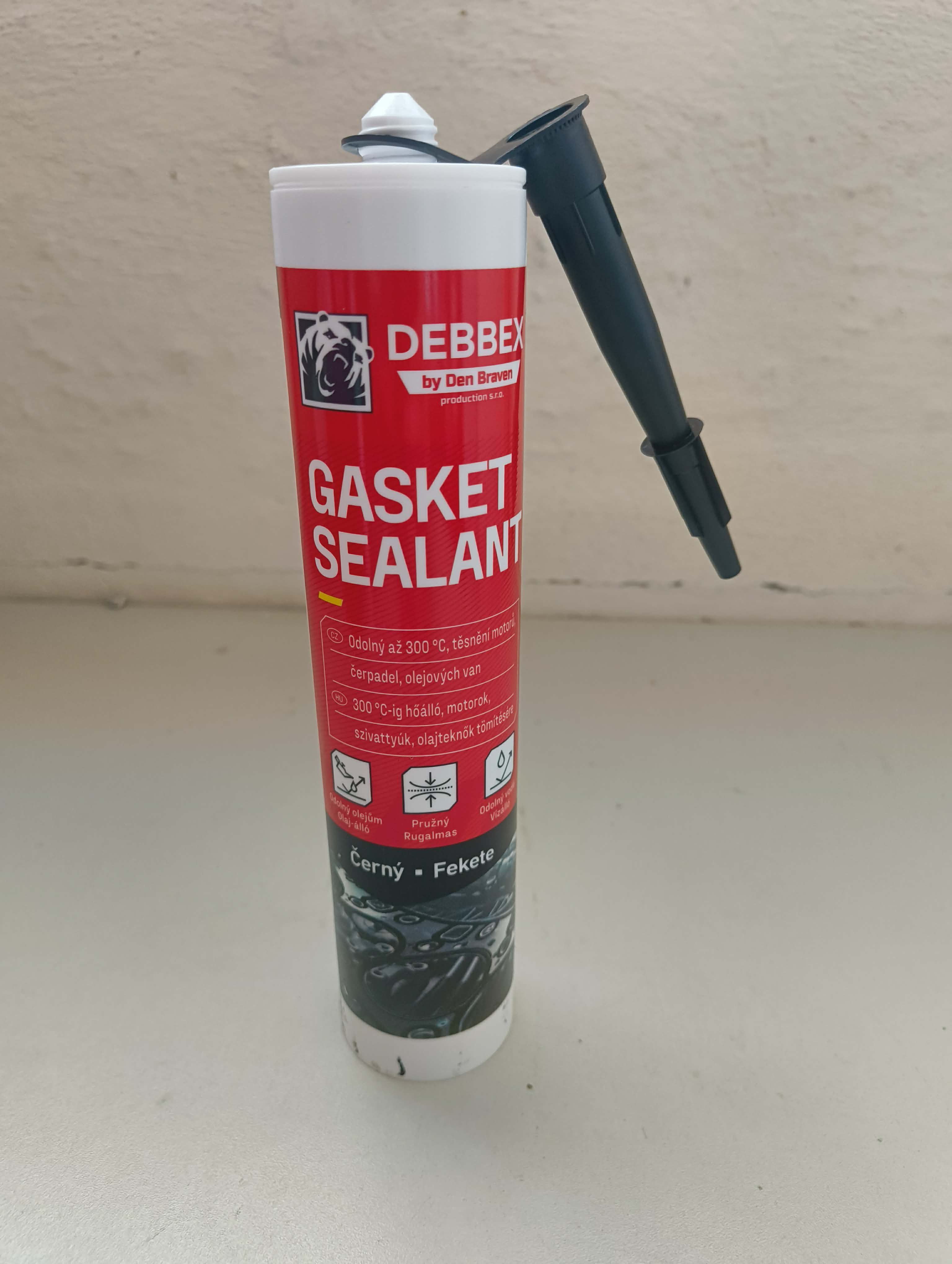 280ml - Silikon/tmel na motory - vysokoteplotní - GASKET SEALANT