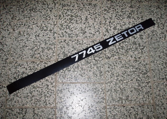 Nápis boční pravý Zetor 7745 - Zetor URI