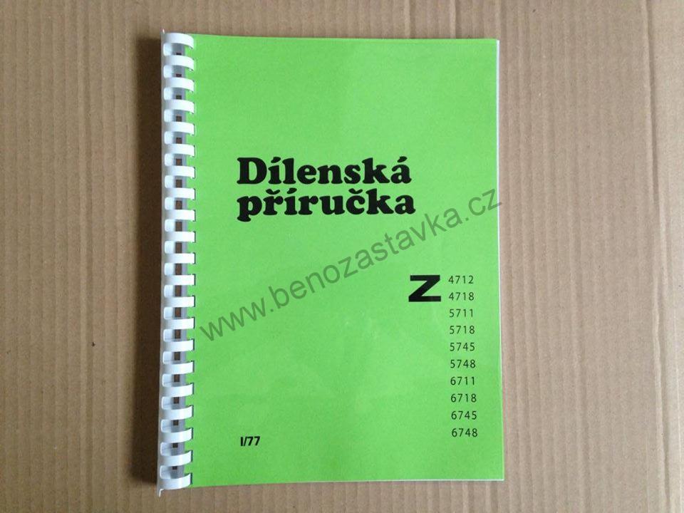 Dílenská příručka Zetor 4712 až 6748