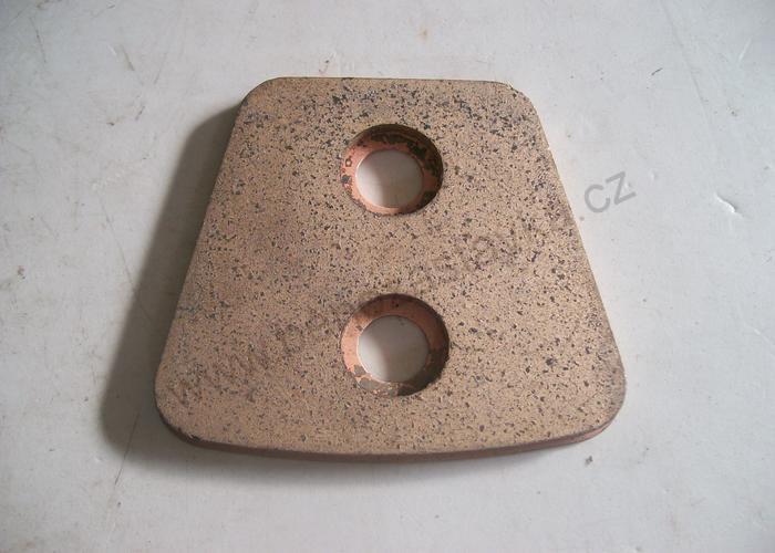 Spojkové obložení DIFRIKT, kovokeramika - Zetor 