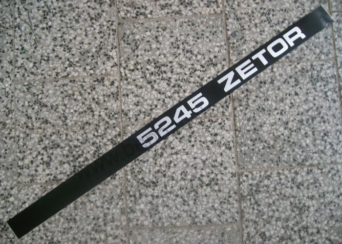 Nápis boční pravý 5245 - Zetor URI