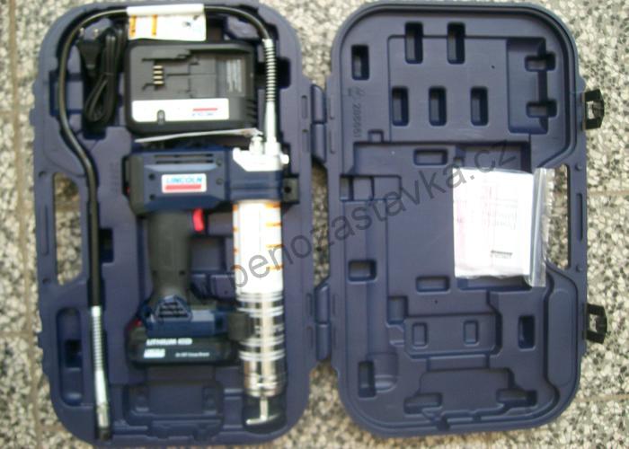Aku maznice Power-Luber 20V Lincoln Li-lon