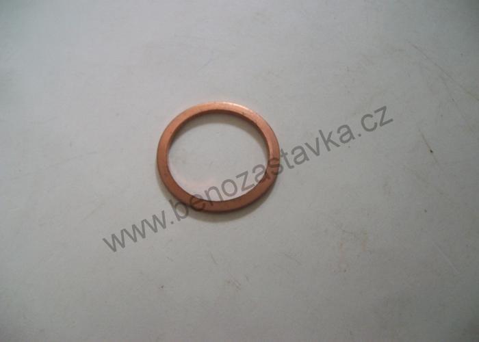Těsnící kroužek Cu 18x22 - Zetor