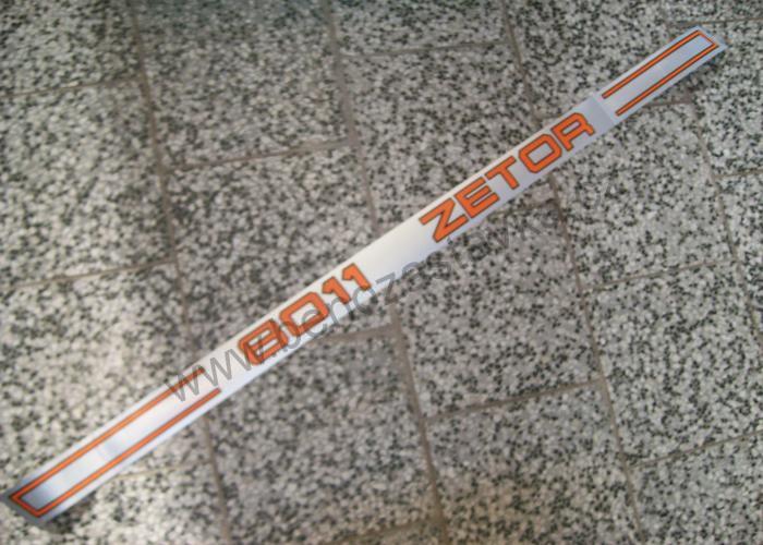 Nápis Zetor 8011, pravý - Zetor URII