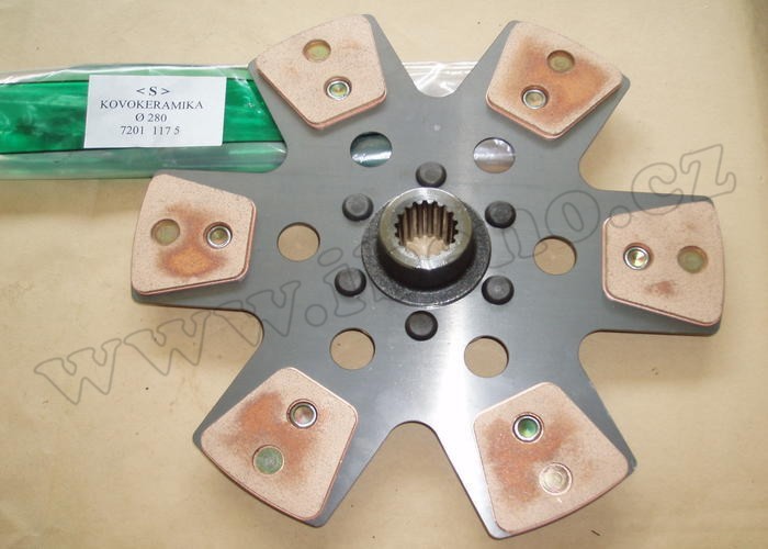 Lamela pojezdu spojky - Zetor URI