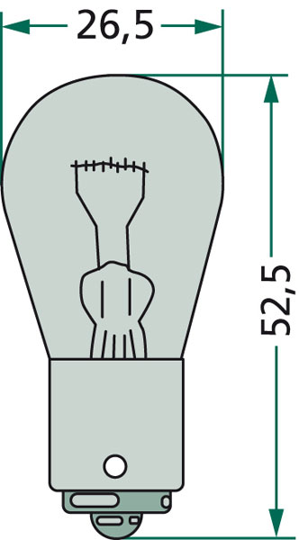GRANIT Kulová Žárovka 21W