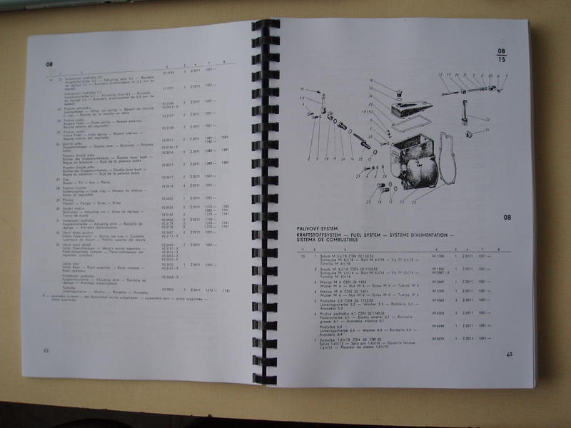 Katalog náhradních dílů Zetor 2011 3011 4011