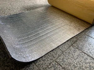 Odhlučnění kabiny samolepicí - metráž