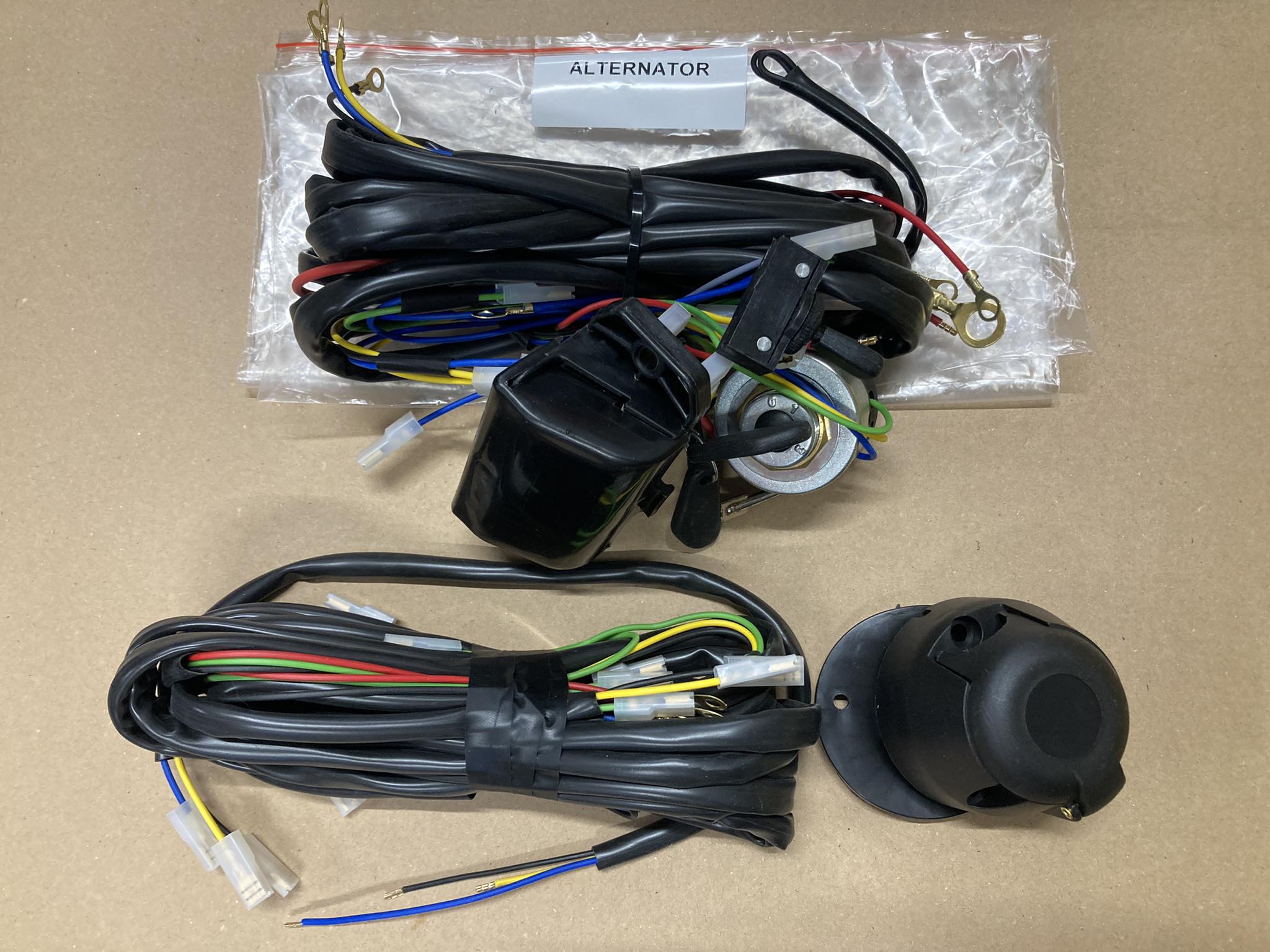 Univerzální kabeláž Zetor 3011 až 6945 - verze alternátor