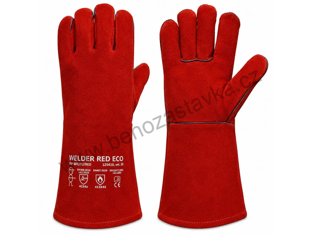 Rukavice Welder RED svářečské vel.11