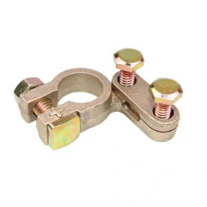 Koncová svorka baterie POL + /Mosaz