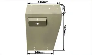 Levý nástavec blatníku dlouhý - Zetor 5211 5245 6211 6245 7211 7245 7711 7745