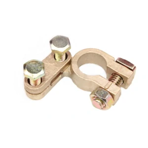 Koncová svorka baterie POL - / Mosaz