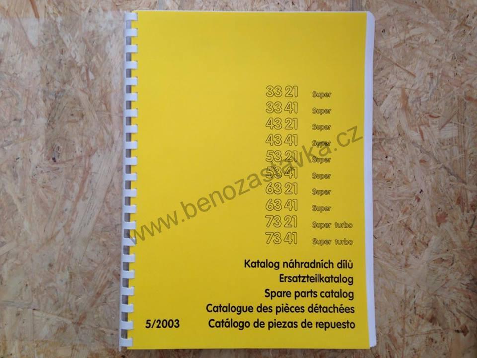 Katalog náhradních dílů Zetor 3321 4321 5321 6321 7341