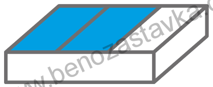 FERVI BE sada otevřených klíčů v pěnovém modulu 2/3 - 12ks