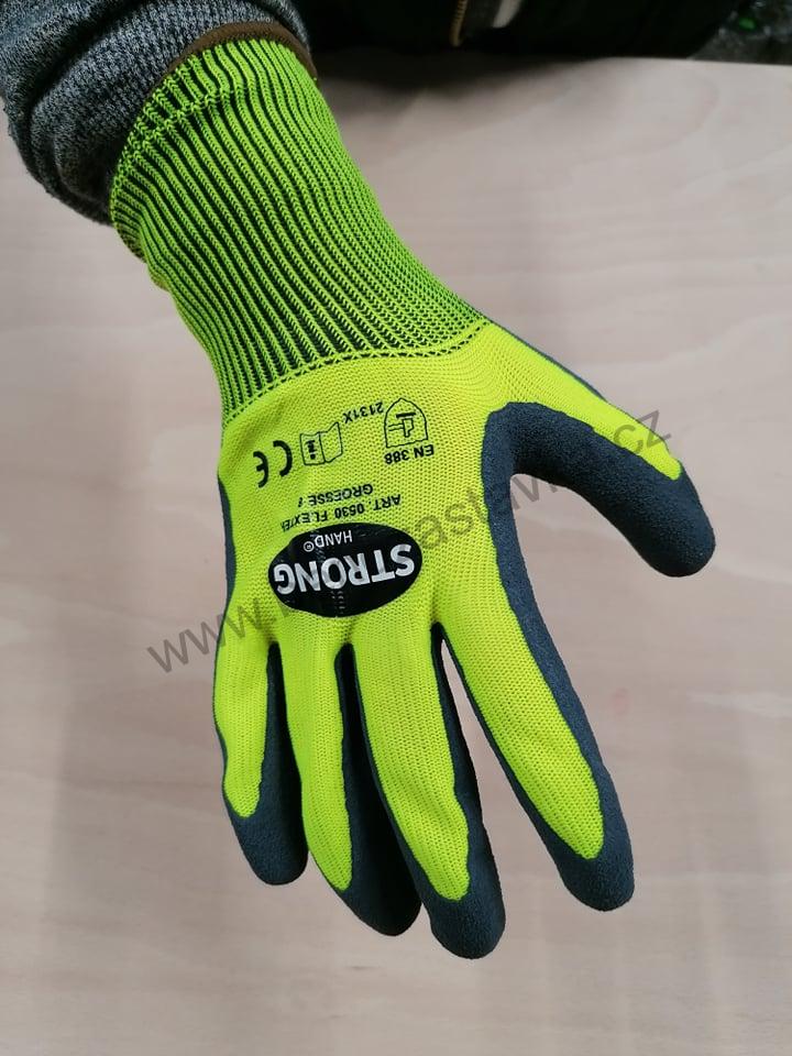 Rukavice - FLEXTER - vel.8 - Povrstvené