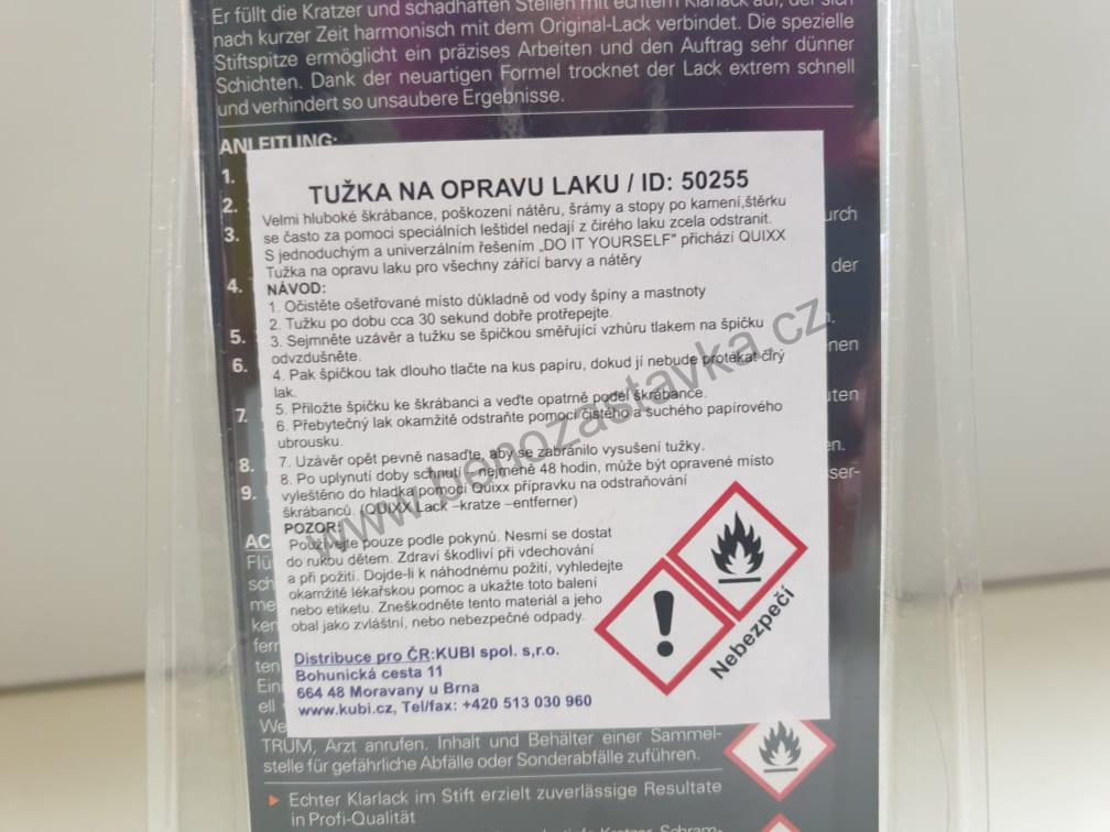 Tužka na opravu laku