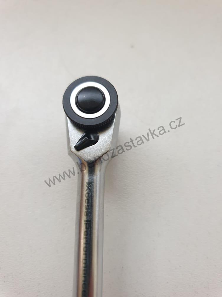 Ráčna ergonomická s otočným kolečkem 1/4" 72 zubů - CONDOR