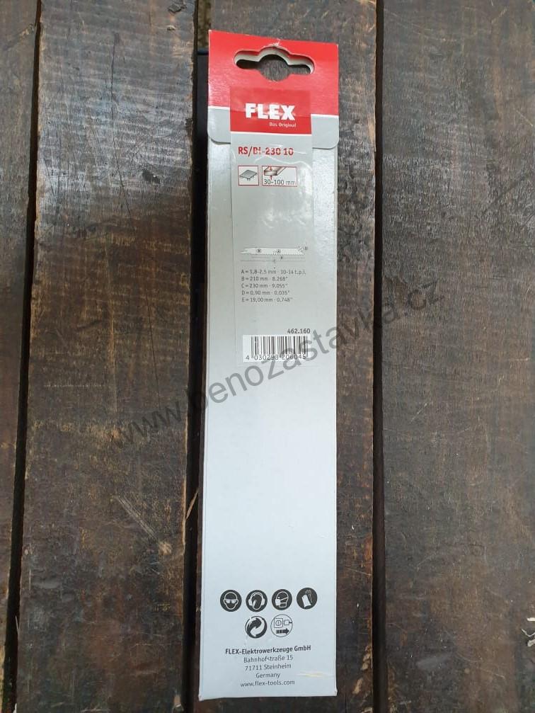 Plátek pro šavlové pily /PALETY/ RS/Bi-230 10 VE5 - FLEX